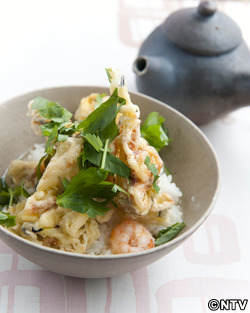 もこみち流　小エビと桜エビのかき揚げ