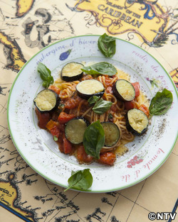 もこみち流　揚げなすのアラビアータ