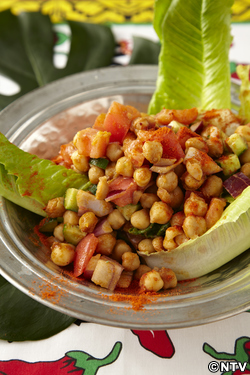 もこみち流 ひよこ豆のサラダ