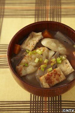 もこみち流　だご汁