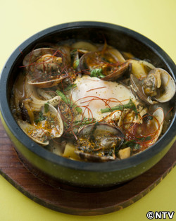 もこみち流　あさりのチゲ