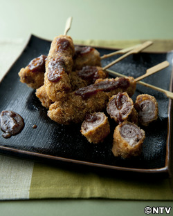 もこみち流　牛と豚の巻きカツ