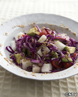 もこみち流　長いもとアボカドのサラダ