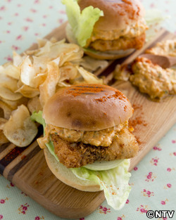 もこみち流 フィッシュバーガー 〜チリのタルタルソース〜