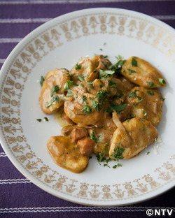 もこみち流　カレー風味のニョッキ
