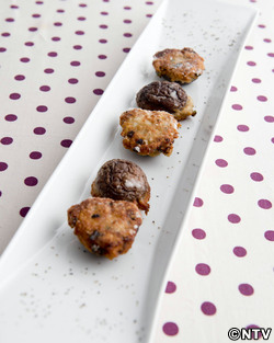 もこみち流　しいたけの鶏ひき肉詰め