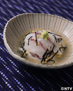 もこみち流 桜鯛のだし茶漬け