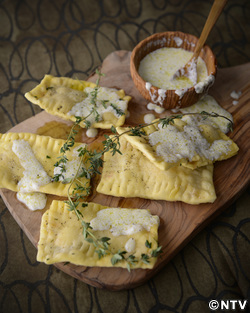 もこみち流 フェタチーズのラビオリフライ