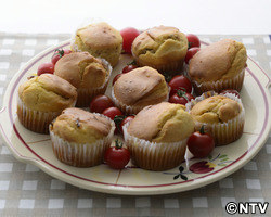 もこみち流　
ドライトマト入りオリーブオイルマフィン