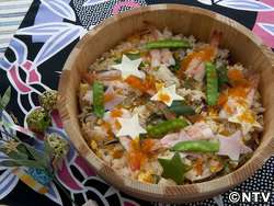 もこみち流　七夕の炊き込みちらし