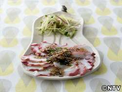 もこみち流 夏の和風カルパッチョ