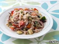 もこみち流 パプリカとズッキーニの炒めピラフ