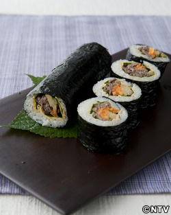 もこみち流 韓国風のり巻き