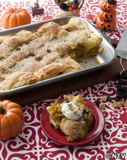 もこみち流　パンプキンミートパイ