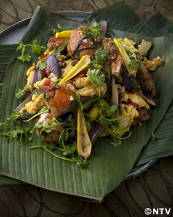 もこみち流　タイ風カニと卵の炒めもの