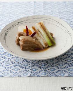 もこみち流　豚肉と長ねぎの甘辛醤油煮