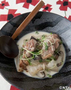 もこみち流 鶏肉と大根のクリーム煮