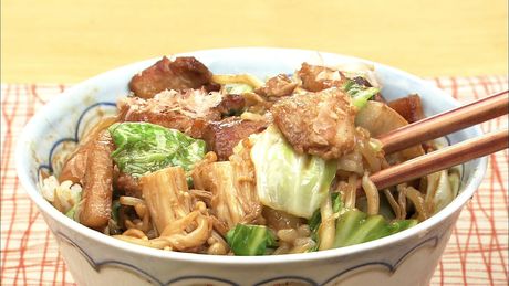 もこみち流　豚肉のみそ炒め丼