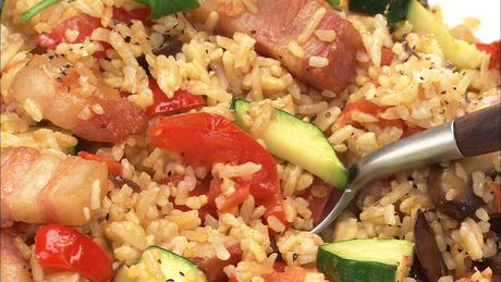 もこみち流　イタリア風チャーハン