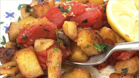 もこみち流　ポテトとトマトのシンプルソテー