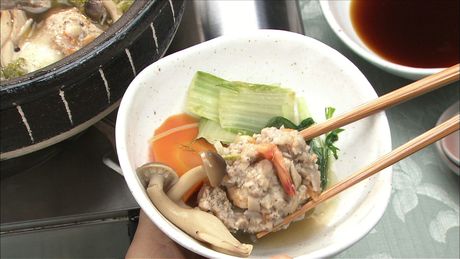 もこみち流　バラエティーつくね鍋