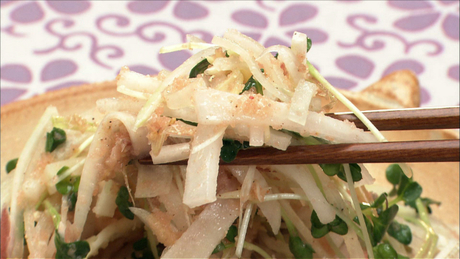 もこみち流　大根のめんたいサラダ