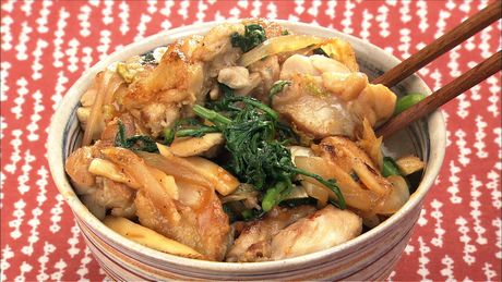 もこみち流　鶏キムチ丼