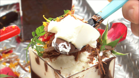 もこみち流　生チョコとヨーグルトのゼリー