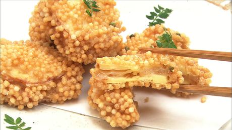 もこみち流　たけのこのはさみ揚げ