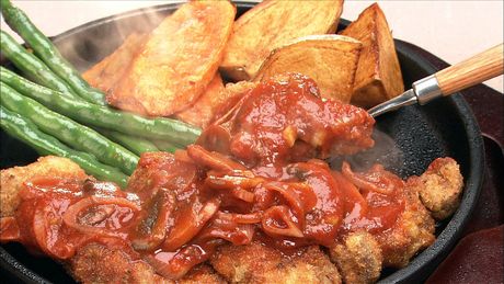 もこみち流　子牛ロース肉のカツレツ