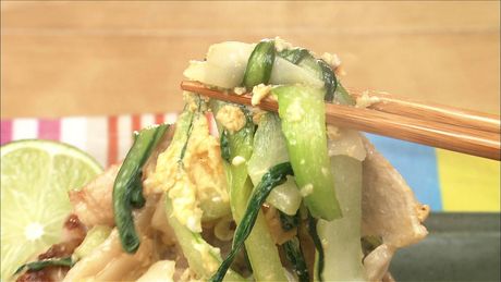 もこみち流　タイ風しょうゆ焼きそば
