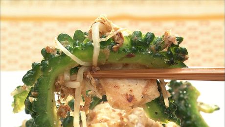 もこみち流　鶏むね肉とゴーヤのさっぱり炒め