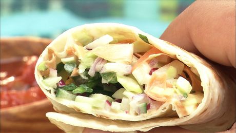 もこみち流　コールスローのトルティーヤ