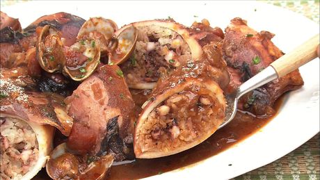 もこみち流　イタリア風イカのトマト煮