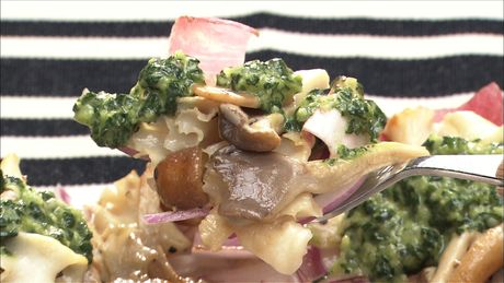 もこみち流　盛りだくさん　きのこのサラダ　～グリーンドレッシングで～