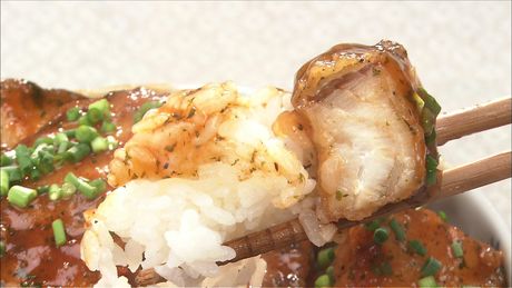 もこみち流　タラのから揚げ丼 〜甘酢だれ〜