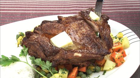 もこみち流　こんがり鶏もも肉のスパイス焼きワンプレート