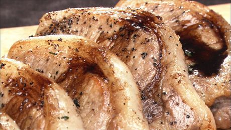 もこみち流　厚切りポークのオーブン焼き