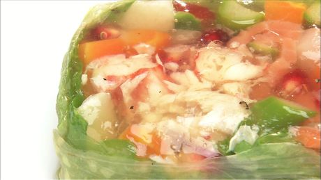 もこみち流　シーフードとベジタブルのテリーヌ