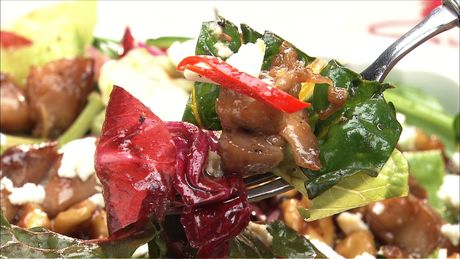 もこみち流　ハニーチキンのコンビネーションサラダ