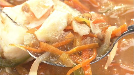 もこみち流　トルコ風フィッシュスープ