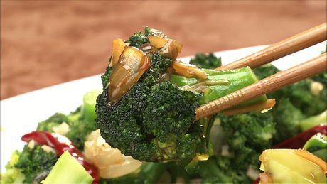 もこみち流　ブロッコリーの中華炒め