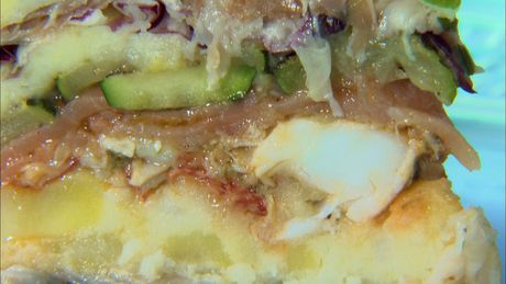 もこみち流　ハワイアン・ポテトミルフィーユドーム