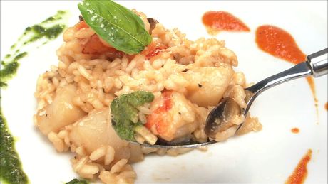 もこみち流　フランス風　魚介のリゾット