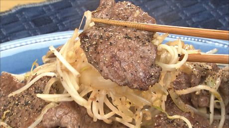 もこみち流　牛肉ともやしの簡単中華オイスター炒め