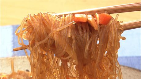 もこみち流　豚こま肉の麻婆春雨