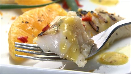 もこみち流　メバルのグリル～オレンジソースで～