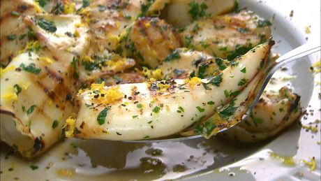 もこみち流　イカのプランチャ