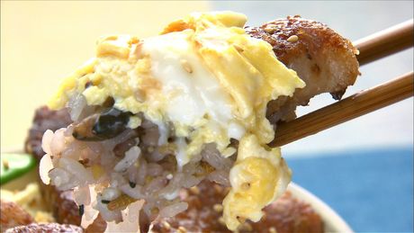 もこみち流　カリふわ丼