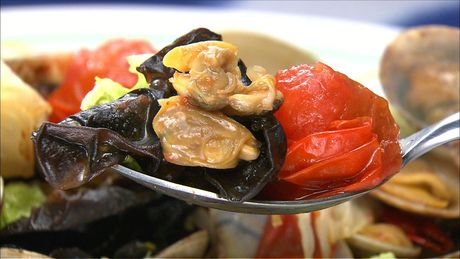 もこみち流　アサリと白菜の中華炒め